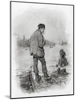 Charles Dickens 's-Frederick Barnard-Mounted Giclee Print