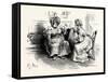 Charles Dickens Sketches by Boz Mrs. Bloss and Mis. Tibbs-George Cruikshank-Framed Stretched Canvas