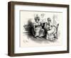 Charles Dickens Sketches by Boz Mrs. Bloss and Mis. Tibbs-George Cruikshank-Framed Giclee Print