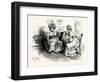 Charles Dickens Sketches by Boz Mrs. Bloss and Mis. Tibbs-George Cruikshank-Framed Giclee Print