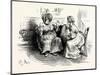 Charles Dickens Sketches by Boz Mrs. Bloss and Mis. Tibbs-George Cruikshank-Mounted Giclee Print