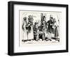 Charles Dickens Sketches by Boz So Exactly the Air of the Marquis Said the Military Gentleman-George Cruikshank-Framed Giclee Print