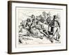 Charles Dickens Sketches by Boz the Gentleman Described Looks Extremely Foolish and Squeezes Fier H-George Cruikshank-Framed Giclee Print