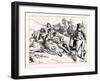 Charles Dickens Sketches by Boz the Gentleman Described Looks Extremely Foolish and Squeezes Fier H-George Cruikshank-Framed Giclee Print