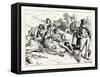 Charles Dickens Sketches by Boz the Gentleman Described Looks Extremely Foolish and Squeezes Fier H-George Cruikshank-Framed Stretched Canvas