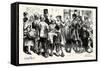Charles Dickens Sketches by Boz the Prisoners Van-George Cruikshank-Framed Stretched Canvas