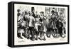 Charles Dickens Sketches by Boz the Prisoners Van-George Cruikshank-Framed Stretched Canvas