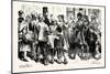 Charles Dickens Sketches by Boz the Prisoners Van-George Cruikshank-Mounted Giclee Print