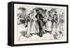 Charles Dickens Sketches by Boz What Do You Mean by That Scoundrel ? Exclaimed Mr. Samuel Wilkins-George Cruikshank-Framed Stretched Canvas