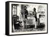 Charles Dickens Sketches by Boz When He First Came to Look at the Lodgings-George Cruikshank-Framed Stretched Canvas