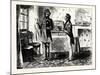 Charles Dickens Sketches by Boz When He First Came to Look at the Lodgings-George Cruikshank-Mounted Giclee Print