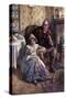 Charles Dickens 'The Cricket on the Hearth'-Harold Copping-Stretched Canvas