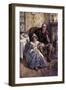 Charles Dickens 'The Cricket on the Hearth'-Harold Copping-Framed Giclee Print