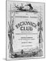 Charles Dickens, The Pickwick Club-null-Mounted Giclee Print