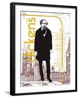 Charles Dickens-Christopher Rice-Framed Art Print