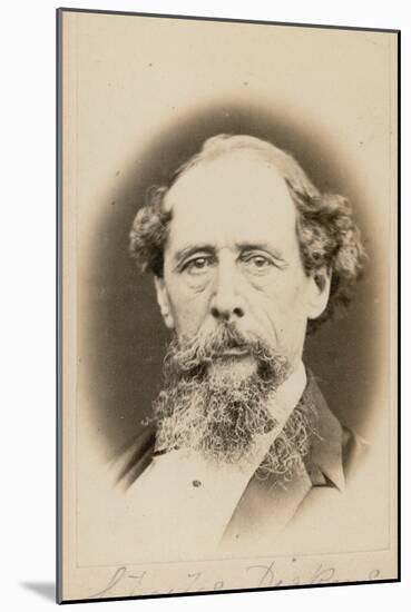 Charles Dickens-null-Mounted Photographic Print