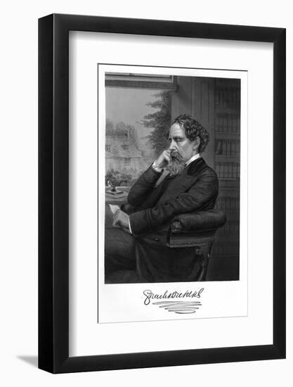 Charles Dickens-Alonzo Chappel-Framed Photographic Print