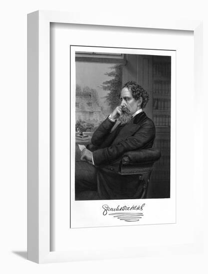 Charles Dickens-Alonzo Chappel-Framed Photographic Print