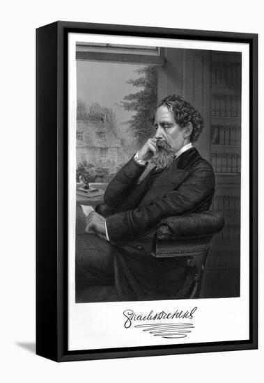 Charles Dickens-Alonzo Chappel-Framed Stretched Canvas