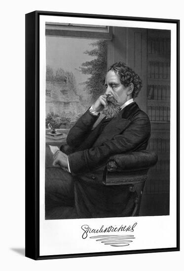 Charles Dickens-Alonzo Chappel-Framed Stretched Canvas