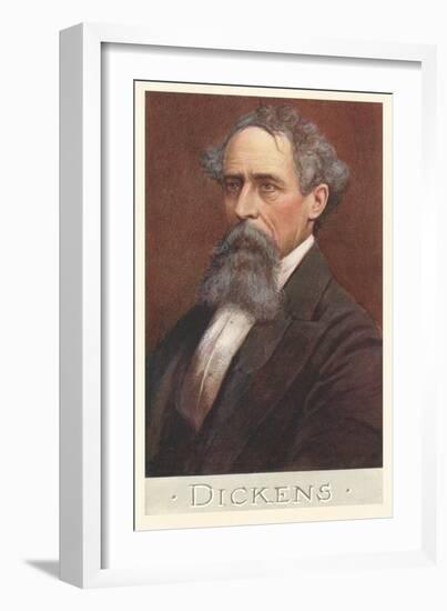 Charles Dickens-null-Framed Art Print