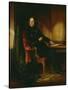 Charles Dickens-Daniel Maclise-Stretched Canvas