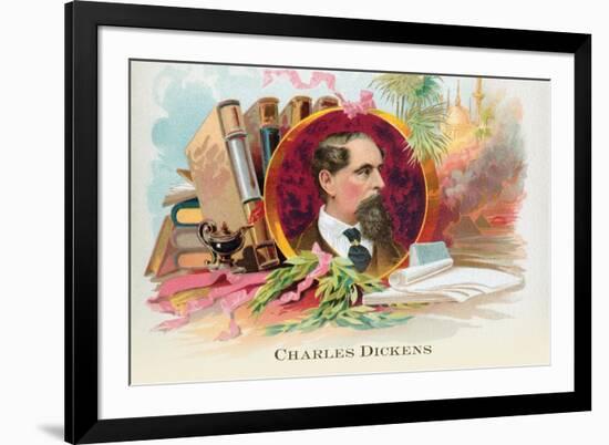Charles Dickens-null-Framed Premium Giclee Print
