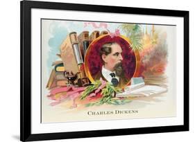 Charles Dickens-null-Framed Premium Giclee Print