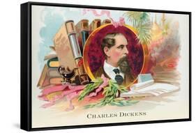 Charles Dickens-null-Framed Stretched Canvas