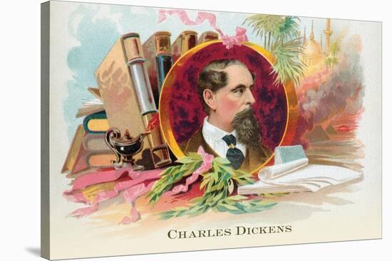 Charles Dickens-null-Stretched Canvas