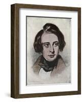 Charles dickens-Samuel Laurence-Framed Giclee Print