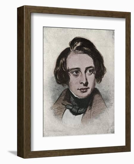 Charles dickens-Samuel Laurence-Framed Giclee Print