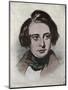 Charles dickens-Samuel Laurence-Mounted Giclee Print