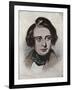 Charles dickens-Samuel Laurence-Framed Giclee Print