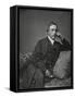 Charles Dodgson AKA Lewis Carroll, English Author-Science Source-Framed Stretched Canvas