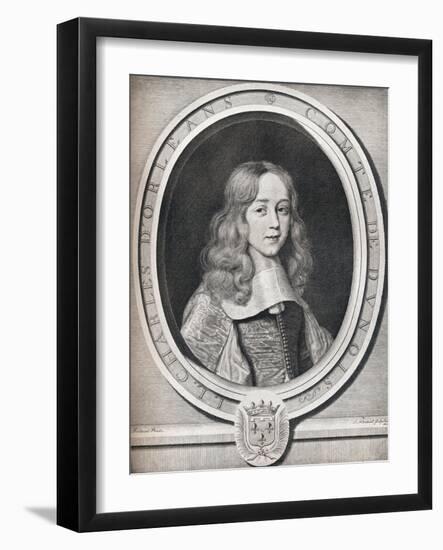 Charles Dorleans, Comte De Dunois, 1660, (1922)-Robert Nanteuil-Framed Giclee Print