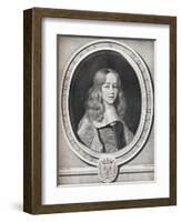 Charles Dorleans, Comte De Dunois, 1660, (1922)-Robert Nanteuil-Framed Giclee Print