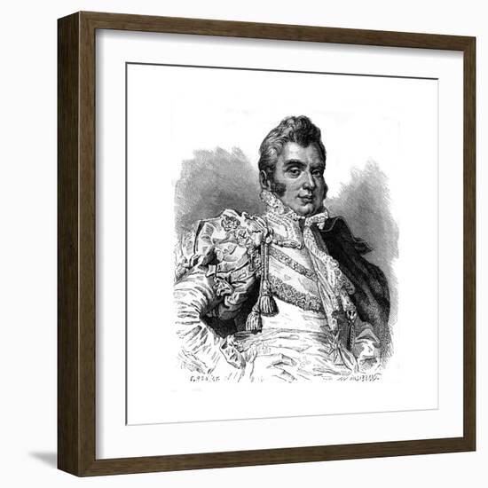 Charles Duc de Berry-E Ronjat-Framed Giclee Print