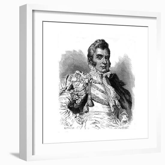 Charles Duc de Berry-E Ronjat-Framed Giclee Print