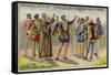 Charles, Duke of Mayenne, Addressing Members of the Catholic League-null-Framed Stretched Canvas