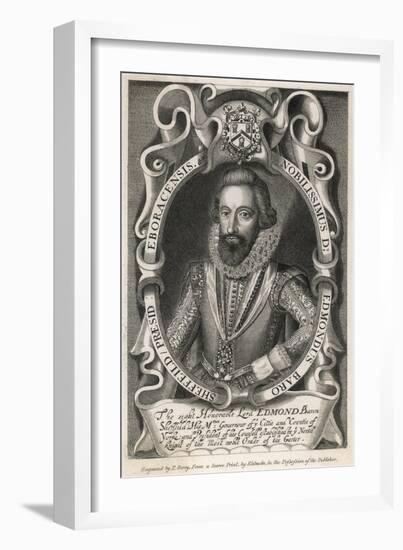 Charles Duke Shrewsbury-Godfrey Kneller-Framed Art Print