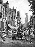 Festival of the Holy Blood of Christ, Bruges, Belgium, 1936-Charles E Brown-Framed Stretched Canvas