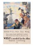 Food Will Win the War (Yiddish), circa 1917-Charles E. Chambers-Art Print