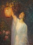 Lantern Glow-Charles E. Waltensperger-Framed Stretched Canvas