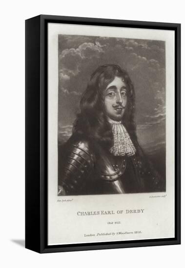 Charles, Earl of Derby-Sir Anthony Van Dyck-Framed Stretched Canvas