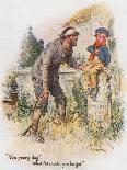 Great Expectations, Pip Encounters the Convict in the Churchyard-Charles Edmund Brock-Giclee Print