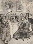 Let Me Think of the Comfortable Family Dinners., 1862, (1923)-Charles Edmund Brock-Giclee Print