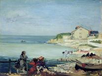 A Holiday at Mentone, 1888-Charles Edward Conder-Framed Stretched Canvas