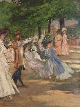 Figures in Hyde Park-Charles Edward Conder-Giclee Print