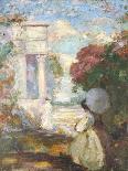 A Holiday at Mentone, 1888-Charles Edward Conder-Stretched Canvas